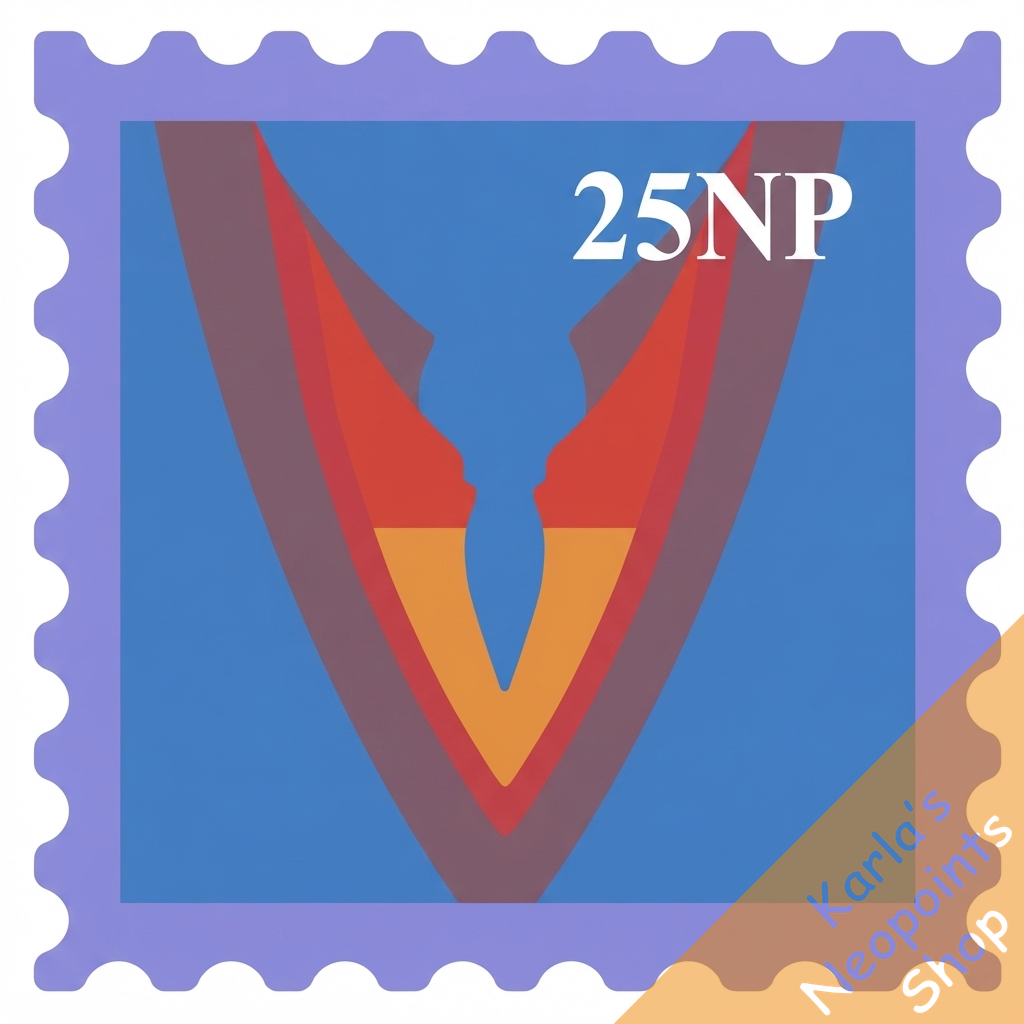 Holographic Virtupets Stamp