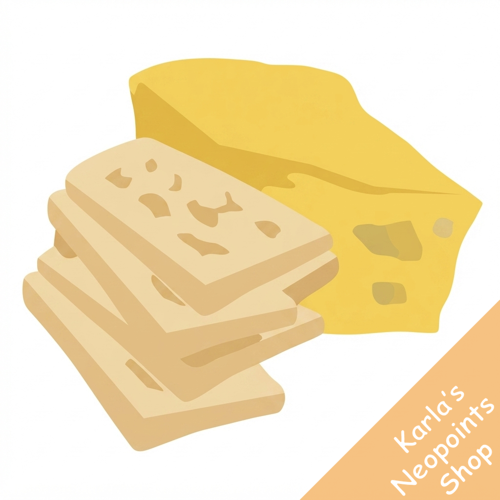 Tyrannian Cheese and Crackers
