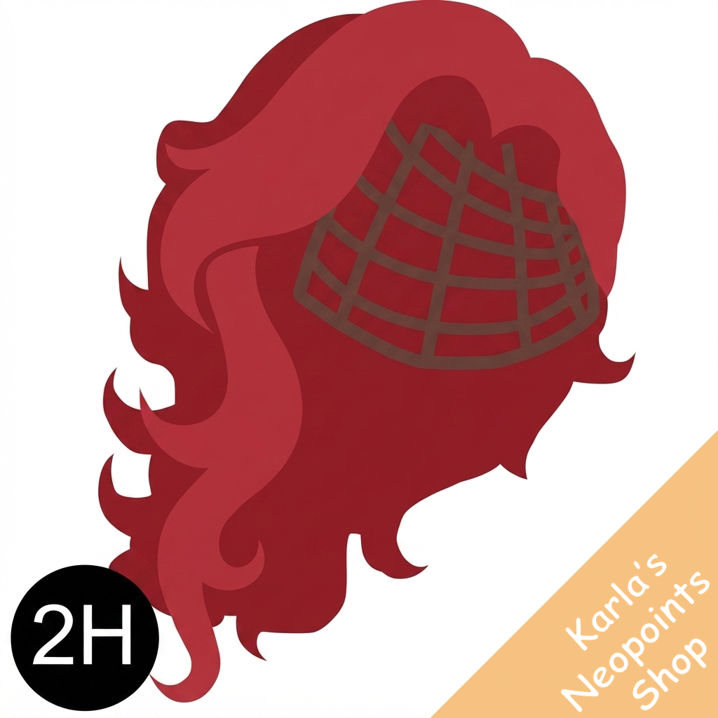 Dyeworks Red: Side Swept Blond Wig