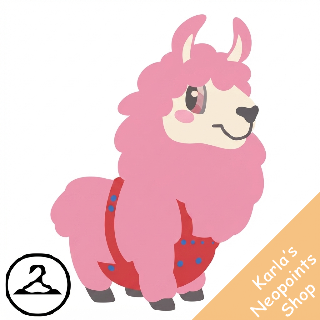 Colourful Thrifty Fluffy Gnorbu Outfit