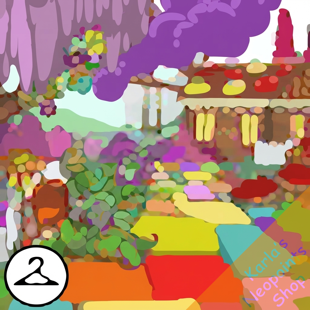 Candy Garden Background