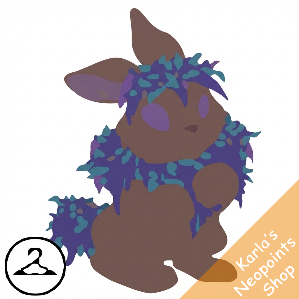 Prismatic Wisteria: Blooming Woodland Cybunny