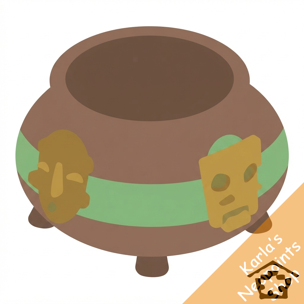 Mystery Island Cauldron