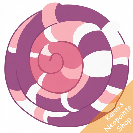 Purple Spiral Shell