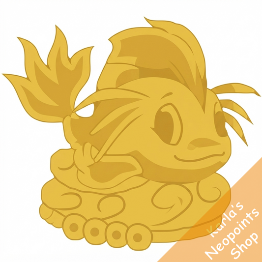 Golden Koi of the Deep