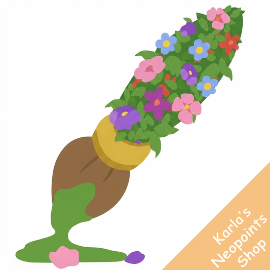 Spring Petpet Paint Brush