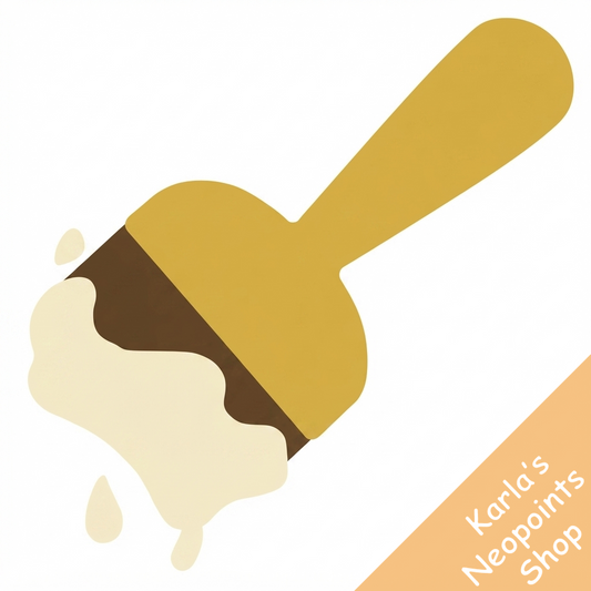 White Paint Brush