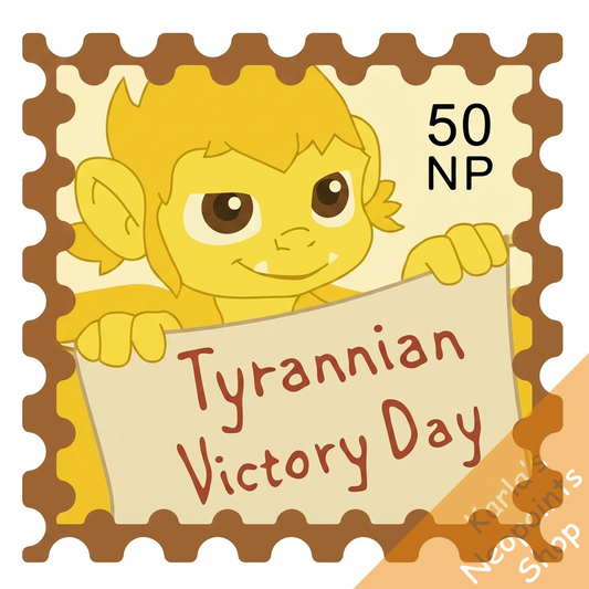 Tyrannian Victory Day Stamp