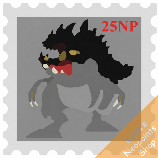Shiny Monoceraptor Stamp