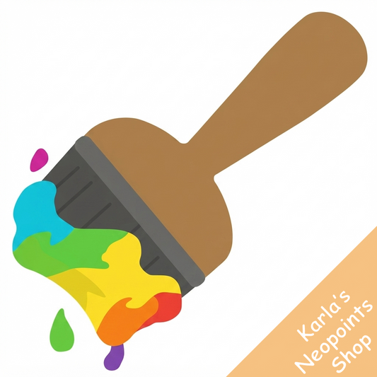 Rainbow Paint Brush