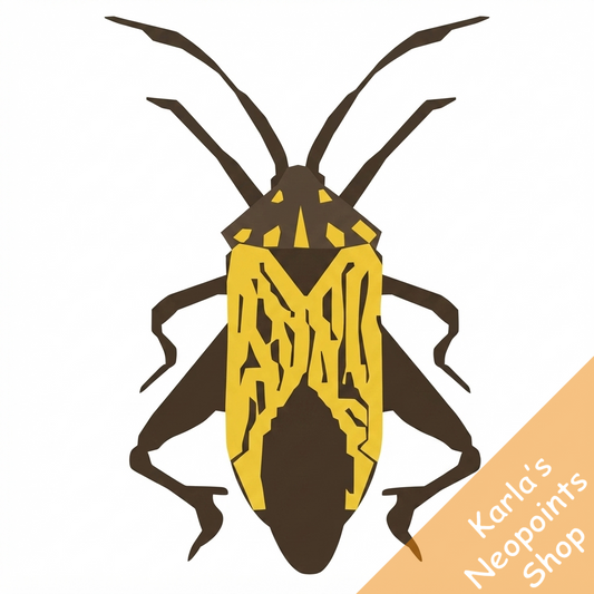 Black and Yellow Collectable Scarab