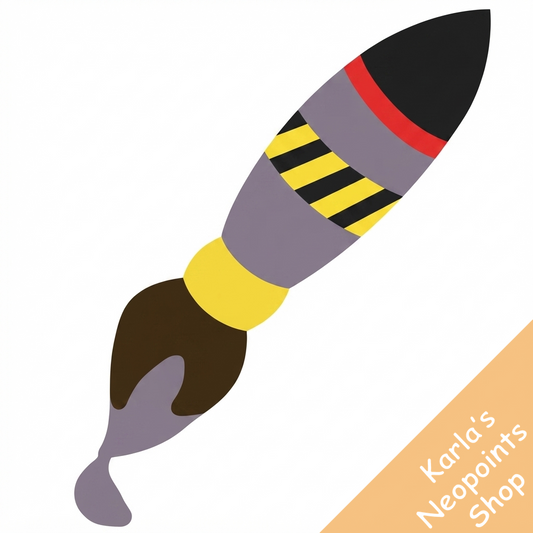 Robot Petpet Paint Brush