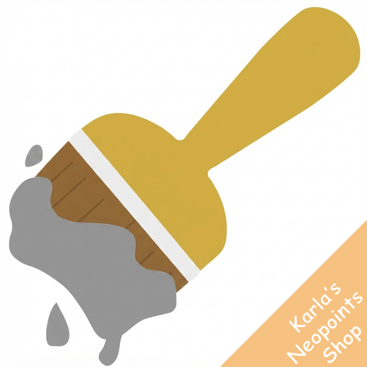 Stone Paint Brush