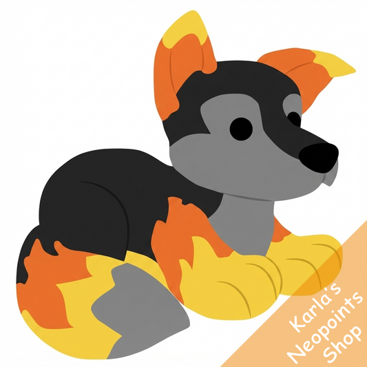 Magical Fire Lupe Plushie