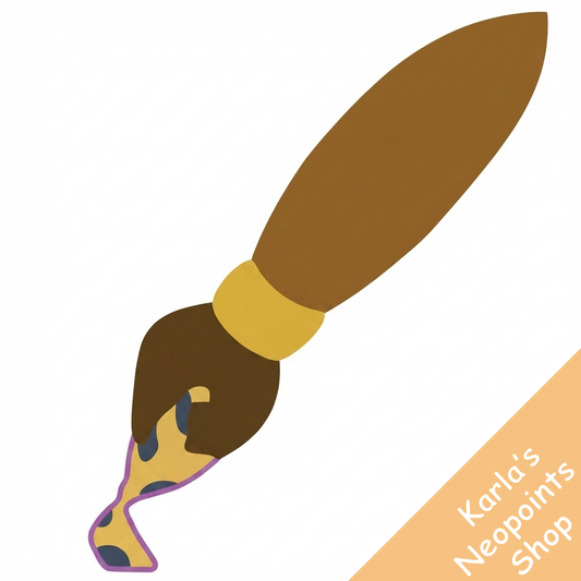 Spotted Petpet Paint Brush