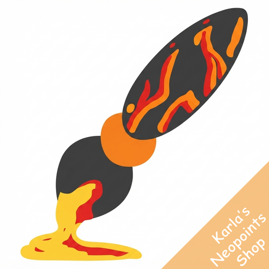 Magma Petpet Paint Brush