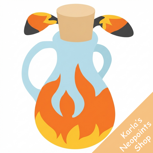 Fire Blumaroo Morphing Potion