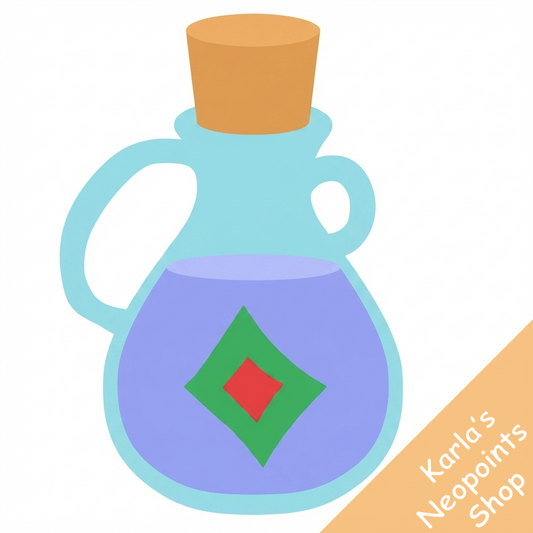 Blue Peophin Morphing Potion