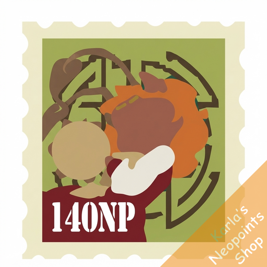 Court Dancer Stamp