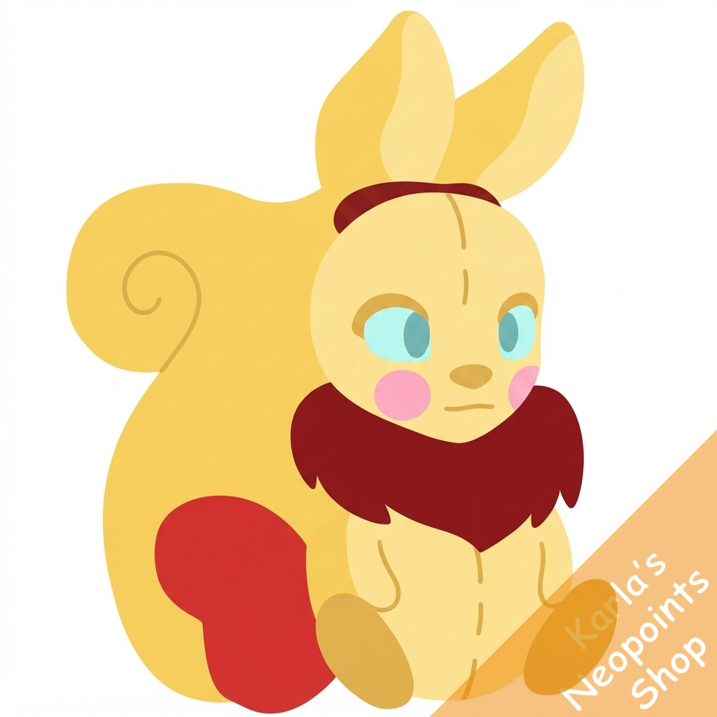 Magical Red Usul Plushie