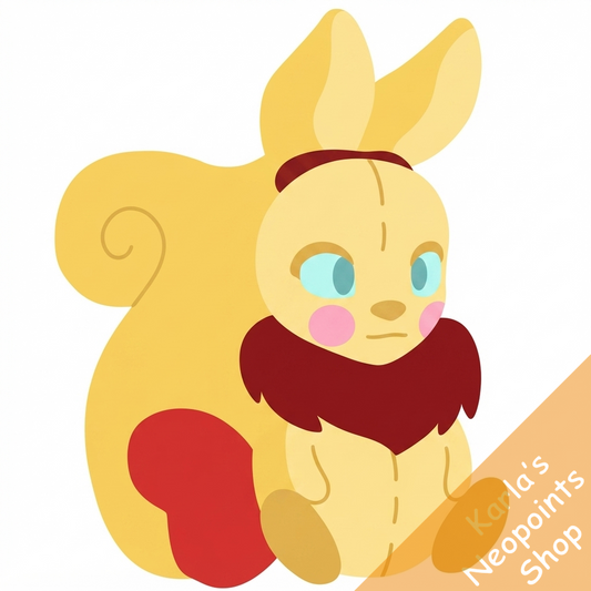 Magical Red Usul Plushie