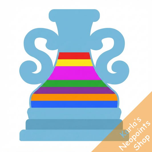 Flask of Rainbow Fountain Water
