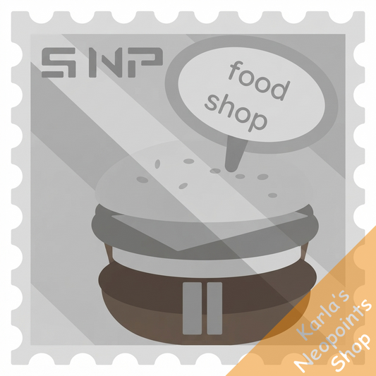 Foil Food Shop Stamp