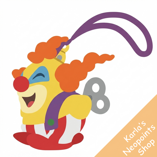 Chia Clown Collectible Charm