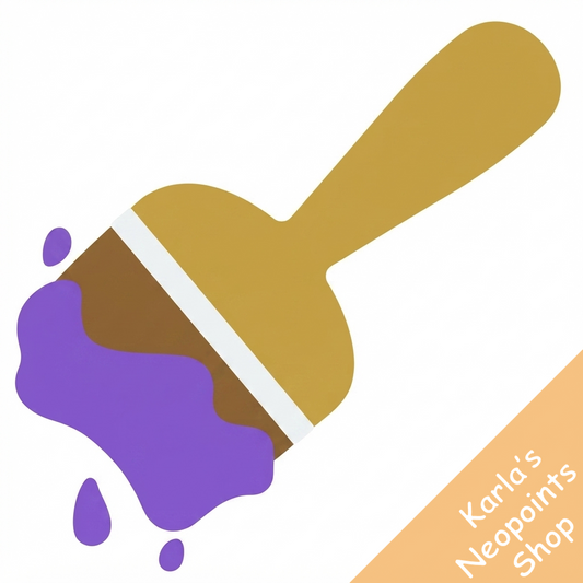 Purple Paint Brush