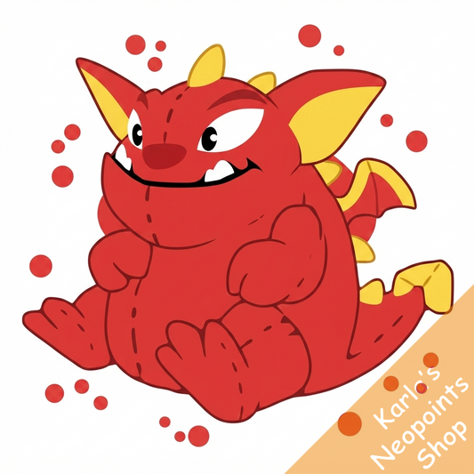 Magical Red Skeith Plushie
