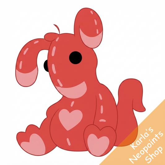 Magical Red Blumaroo Plushie