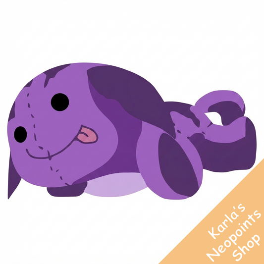 Magical Purple Poogle Toy