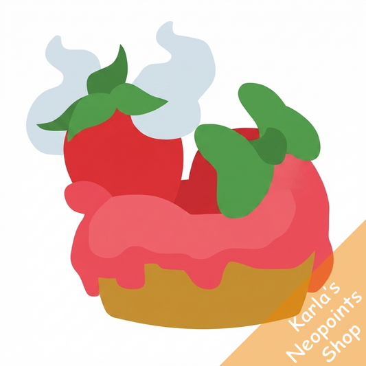 Strawberry Usul Cake
