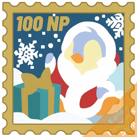 Christmas Bruce Stamp