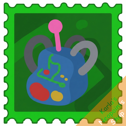 Alien Aisha Myriad Stamp