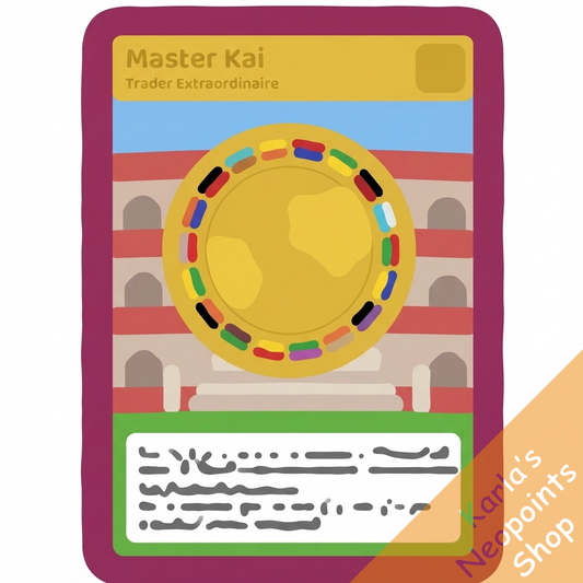Altador Cup Collectable Card