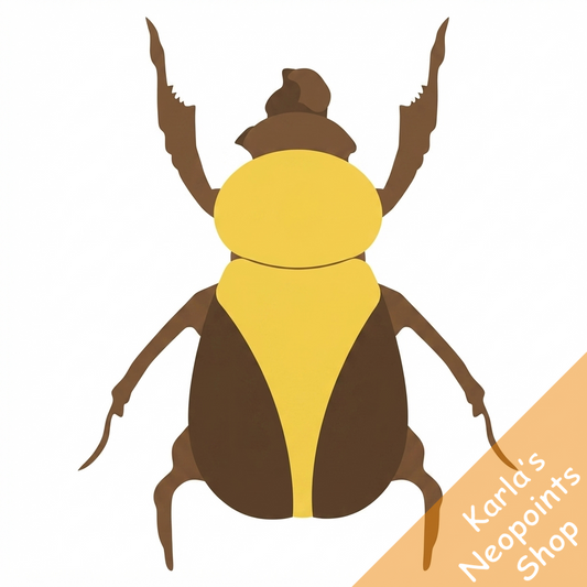 Basic Yellow Collectable Scarab