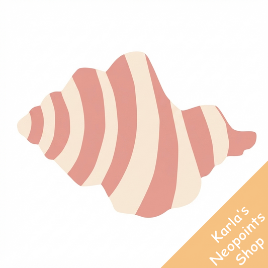 Brown Striped Murex Shell