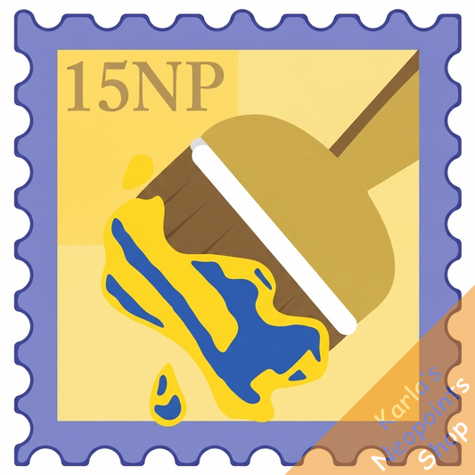 Desert Paintbrush Stamp