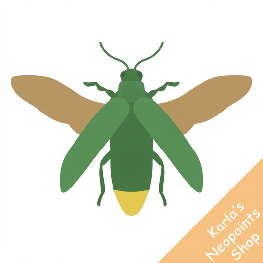 Flashy Winged Collectable Scarab