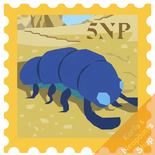 Grackle Bug Stamp