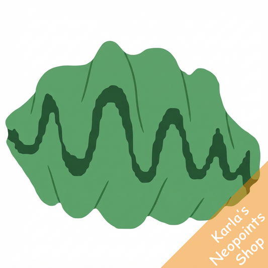 Green Clam Shell