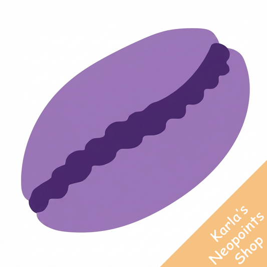 Lavender Cowry Shell