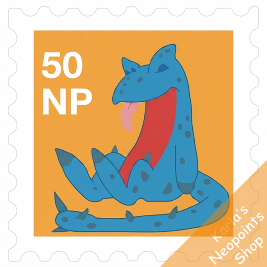 Mutant Techo Plushie Stamp