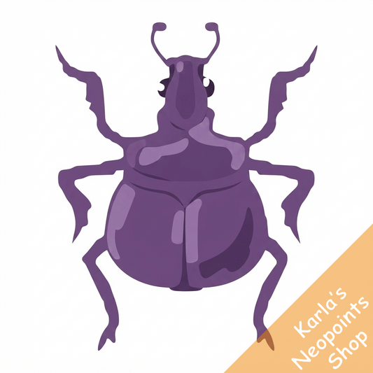 Purple Collectable Scarab