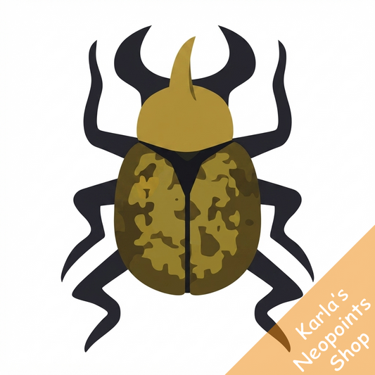 Speckled Collectable Scarab