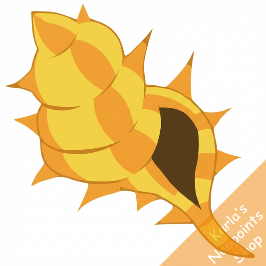Spiky Orange Murex Shell