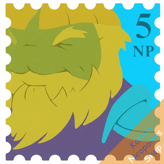 Yellow Knight Stamp