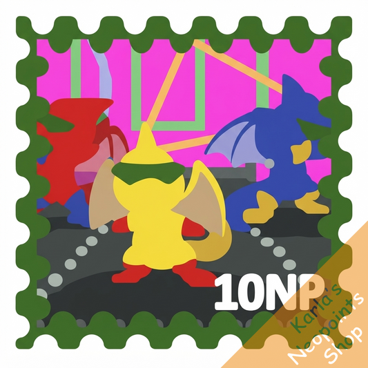 Yes-Boy Ice Cream Stamp
