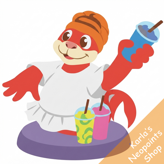 Cheryl Shelly Slushie Slinger Action Figure